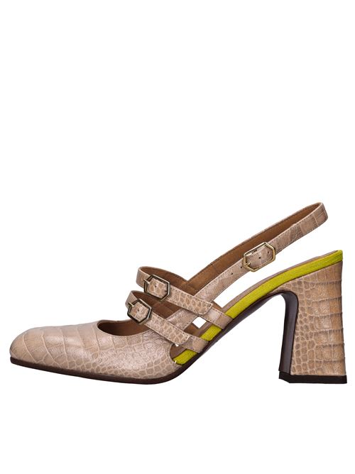 Décolleté slingaback in pelle CHIE MIHARA | OESA BUICKTAN-LEMON